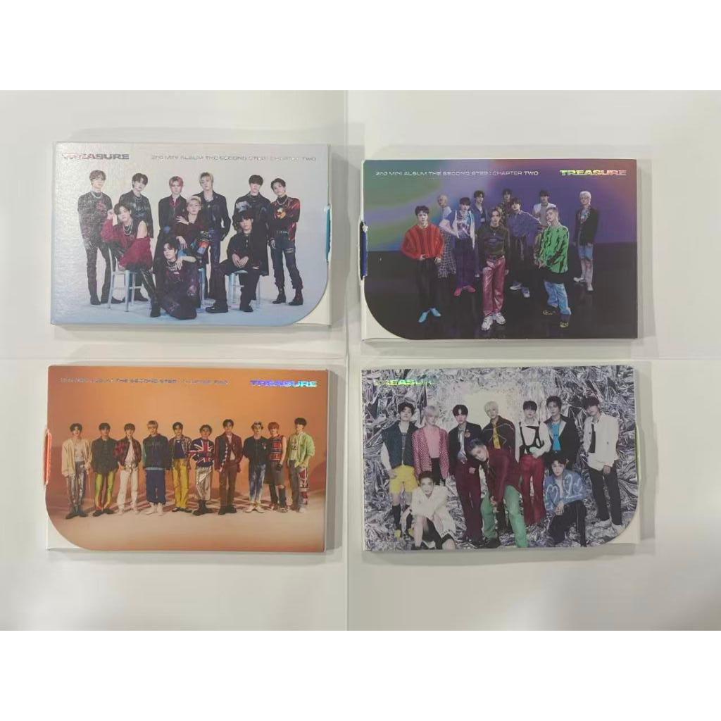 การ์ด 🌈 TREASURE 🌈  2nd Mini Album [ Second Step : Chapter Two ] YG TAG ver (S8)
