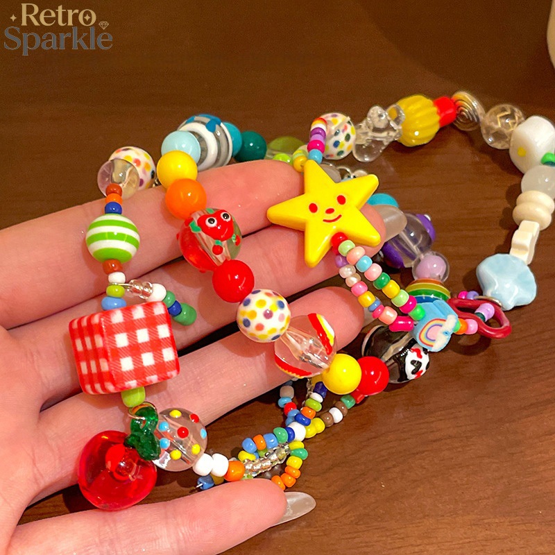 Retro Sparkle🌸🌸สร้อยข้อมือผู้หญิงน่ารัก สร้อยข้อมือโชคลาภ สร้อยข้อมือผู้หญิงแฟชั่น ความรัก ใหม่