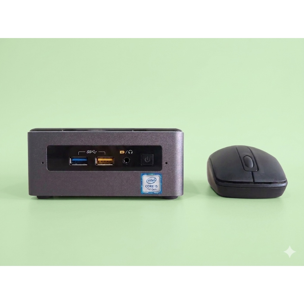 [มือสอง] Intel NUC  Mini PC Core i5 Gen 7 | RAM 8-16GB ฮาร์ดดิสก์ SSD  | คอมพิวเตอร์จิ๋ว ประหยัดไฟ ต
