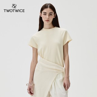 Twotwice - Empowered Era Tee - เสื้อยืดแขนสั้น ผ้านุ่มมาก มี…