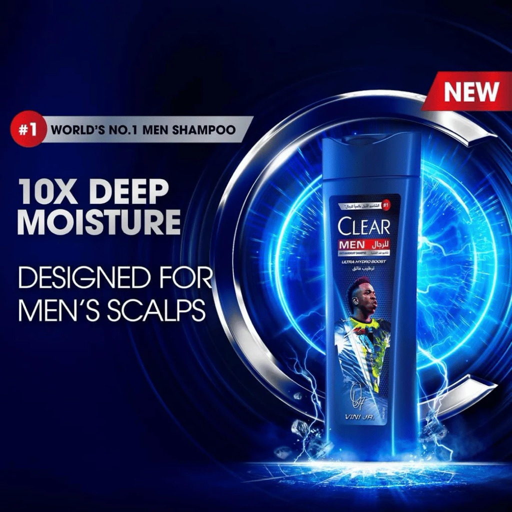 หมดอายุปี 28Clear Men Ultra Hydro Boost Anti-Dandruff รูปที่ 3