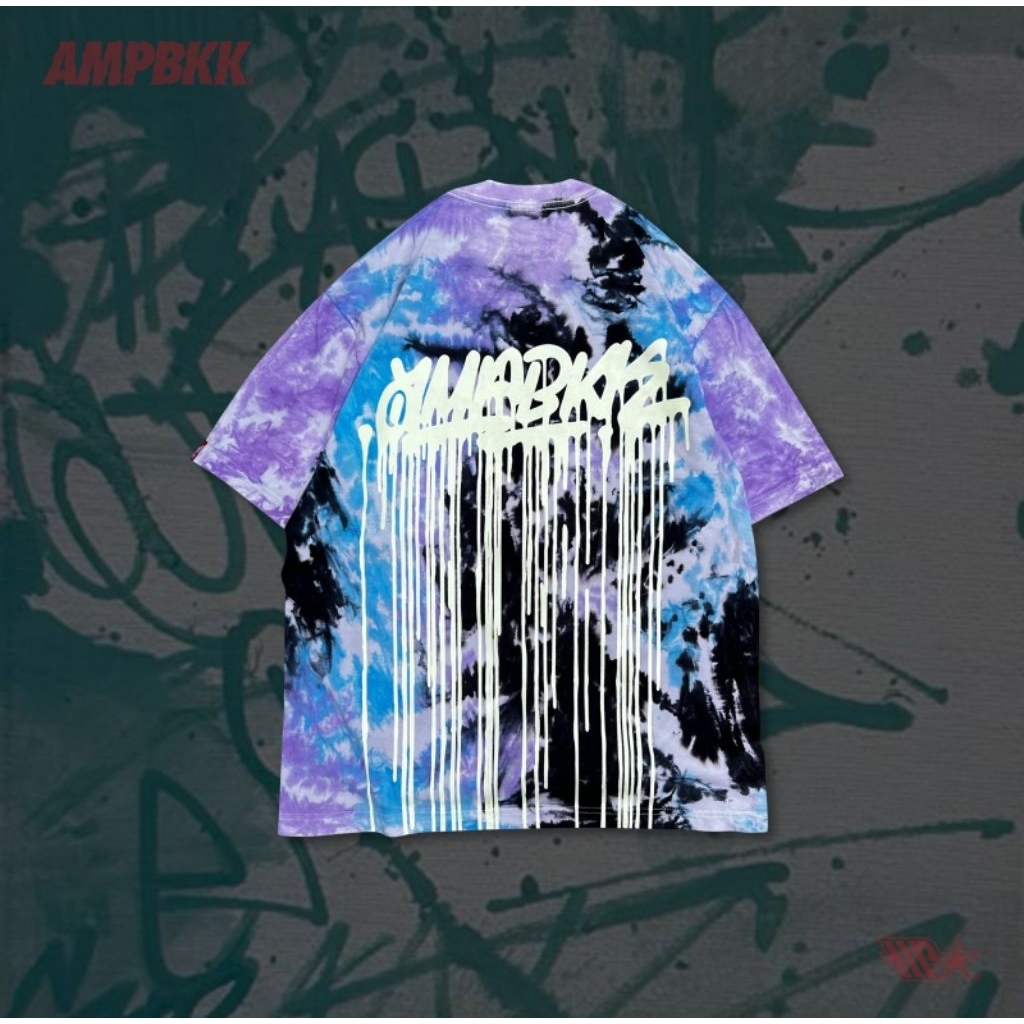 A.M.P. “MOP” Tie-Dyed T-shirt รูปที่ 2