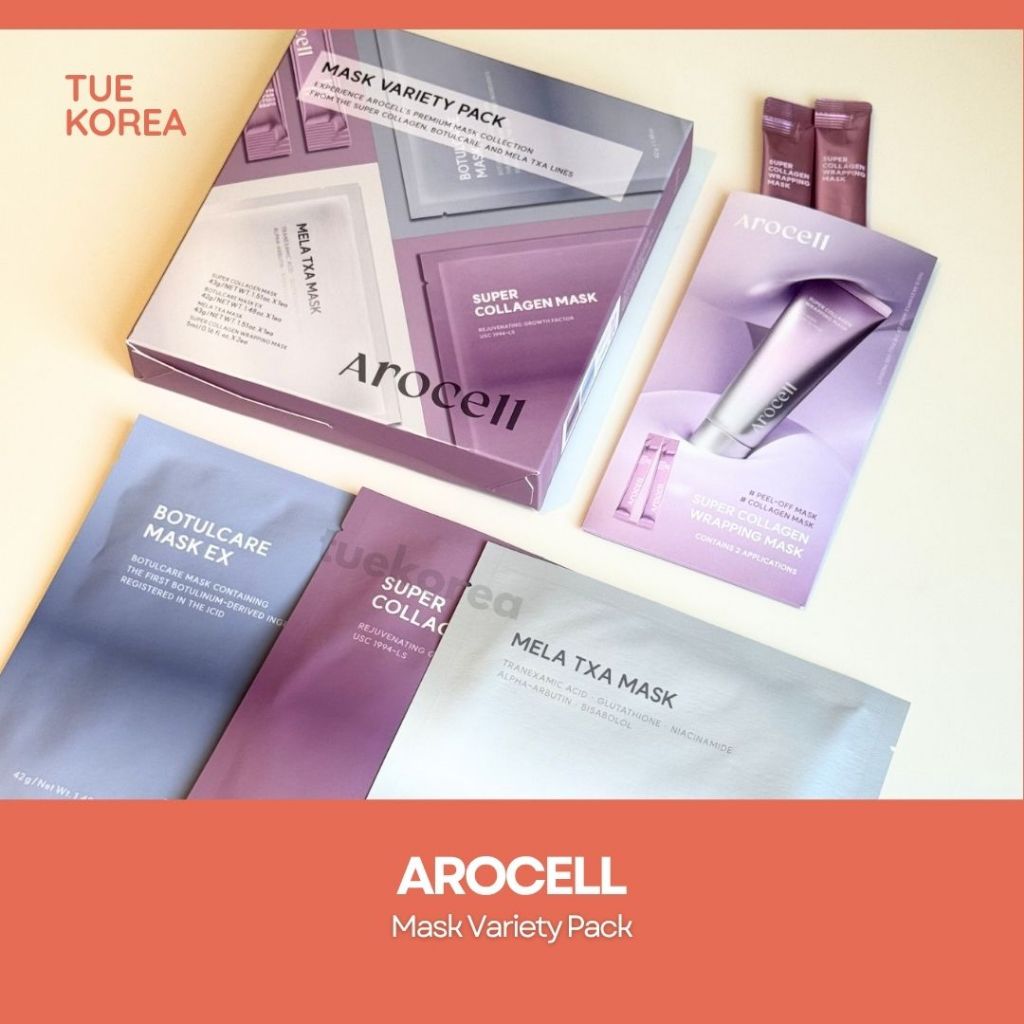 Arocell - Mask Variety Pack | LIMITED รวมมาส์ก 4 สูตร