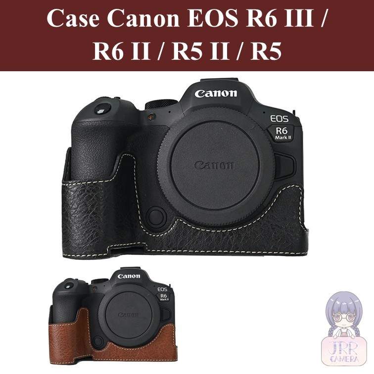 Case สำหรับ Canon EOS R6III R6II R5II R5 เคส Canon EOS R6 mark III R6 mark II R5 mark II R5 Half Cas