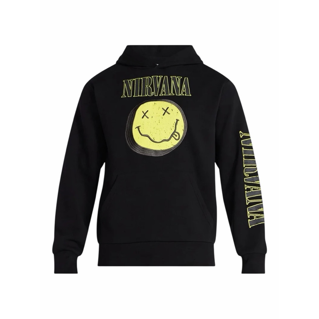 Nirvana smile face hoodie  ▪️เสื้อฮู้ด Nirvana งาน official แท้ ✨✨  (TS803) flr.7