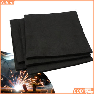 แผ่นผ้าห่มเชื่อม เสื่อกันไฟผ้าสารหน่วงไฟทนความร้อน เหมาะสำหร…