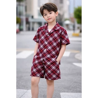 NANi ชุดเซ็ตเด็กผู้ชาย ไซส์ 2-4-6-8 และชุดพ่อ Freesize(อก 48)