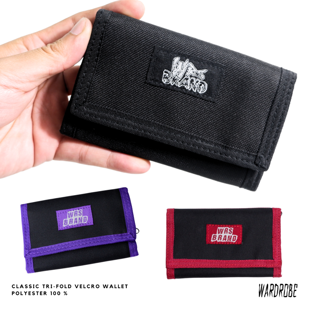 กระเป๋าสตางค์ รุ่นพับ3ทบ WRS BRAND TRIFOLD  WALLET
