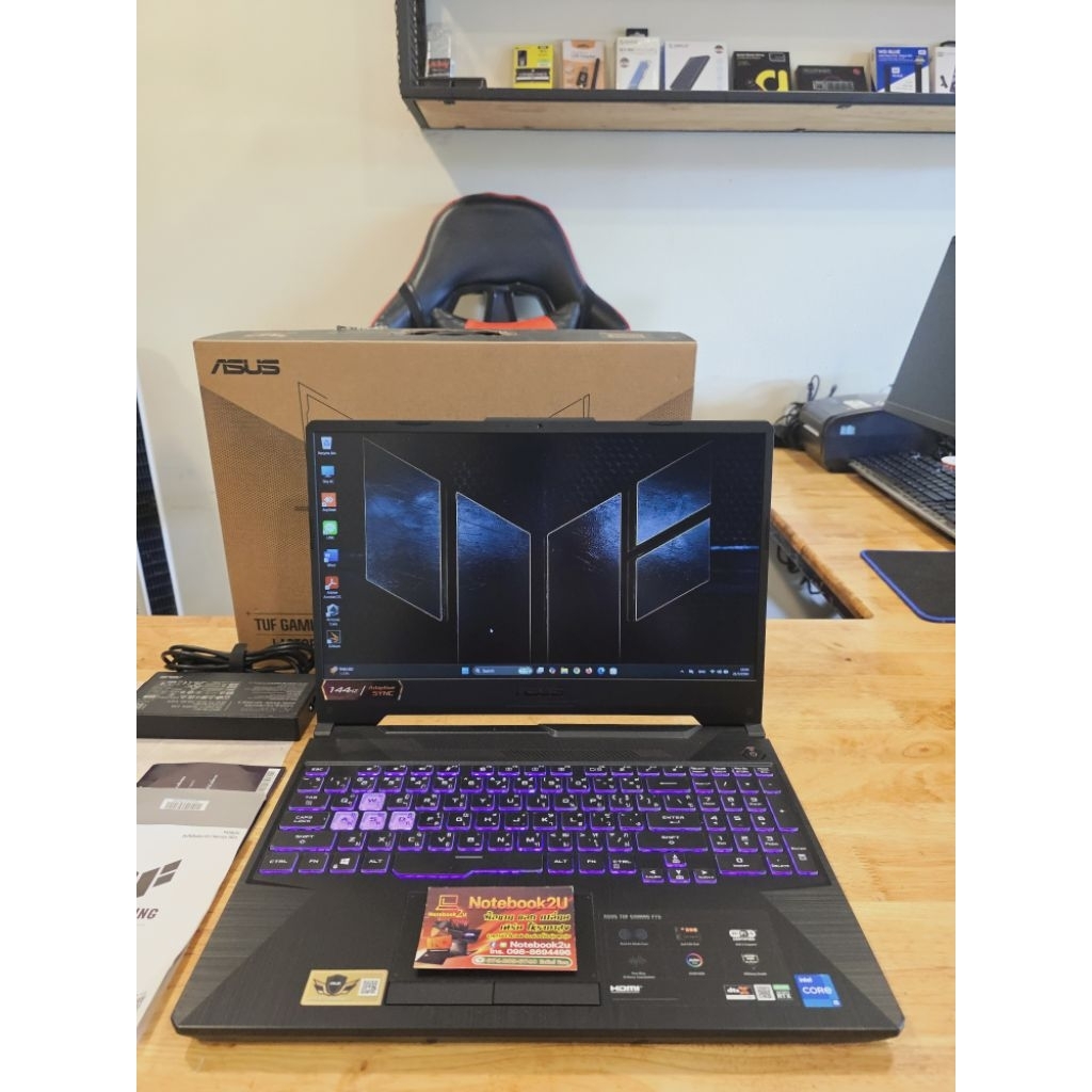 ASUS TUF F15 FX506HM-HN008T i5-11400H RTX3060 RAM32GB SSD512GB สภาพสวย98%