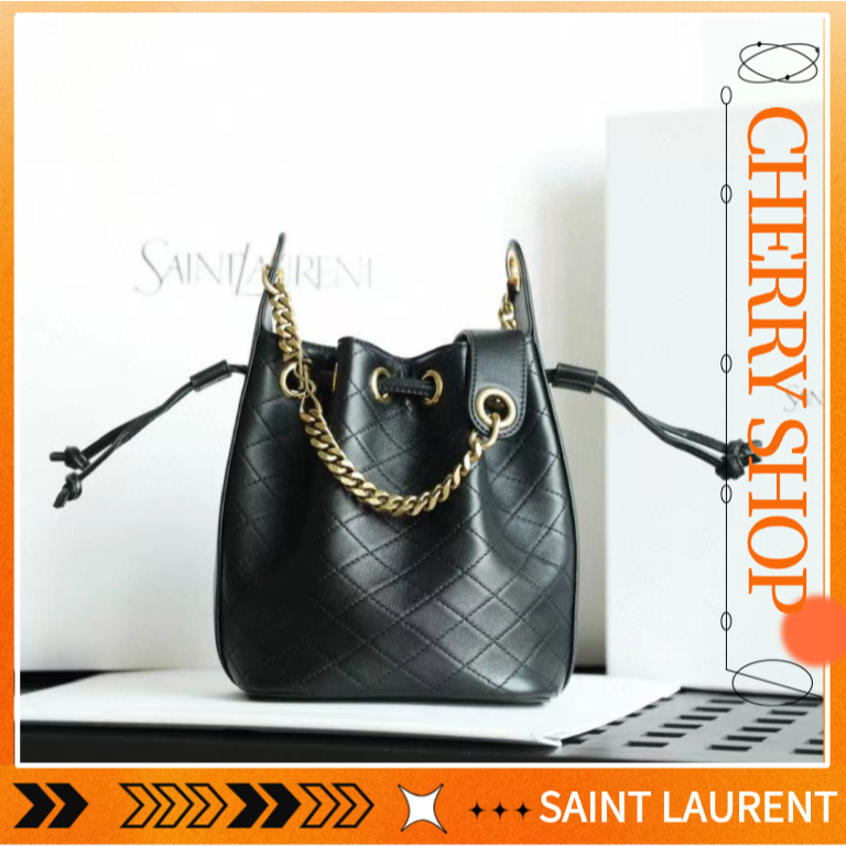 🍒New YSL BUCKET drawstring bucket bag
