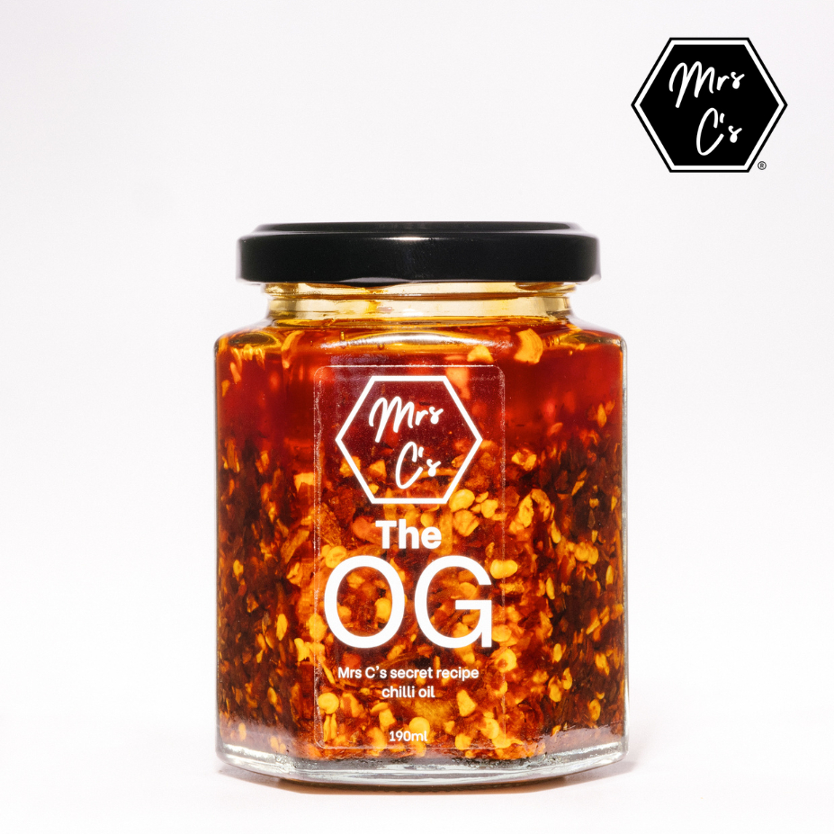 Mrs C's The OG Crispy Chilli Oil น้ำมันพริกกรอบ OG เผ็ดจัดจ้าน