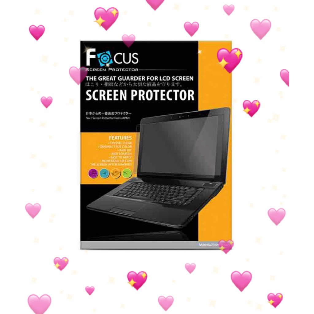 ฟิล์มแม็คบุ๊ก แอปเปิ้ล แม็คบุ๊กแอร์13 M4/M5 13.6" โฟกัส Focus ฟิล์มใส ฟิล์มด้าน ฟิล์มแท้ ของแท้ Focu
