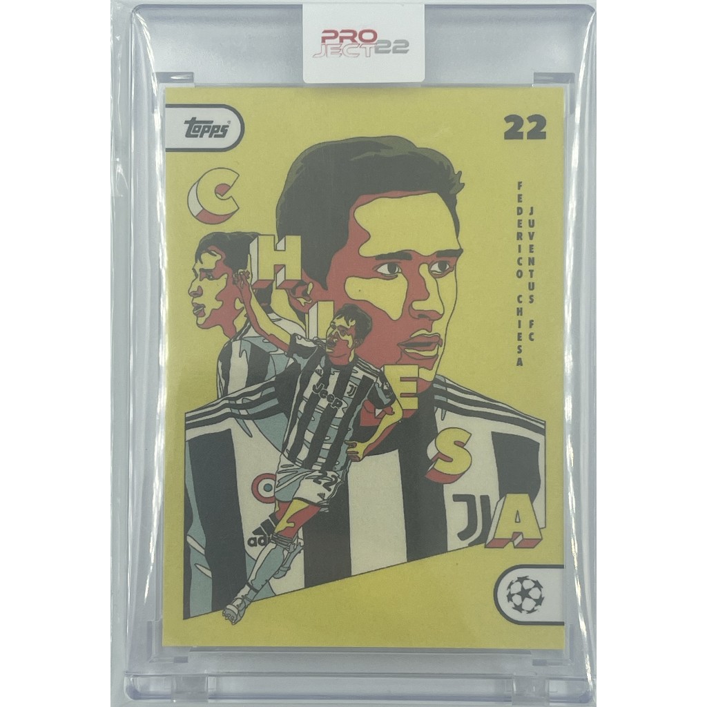 Federico Chiesa Project22 Card #22 – Timba Smits | Topps Juventus