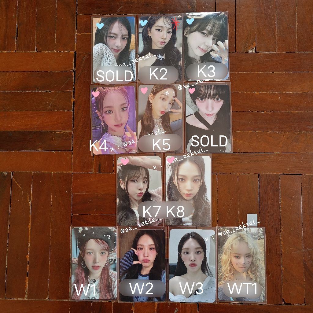 การ์ดน้องวาน เวนดี้ Wendy Red Velvet พร้อมส่ง