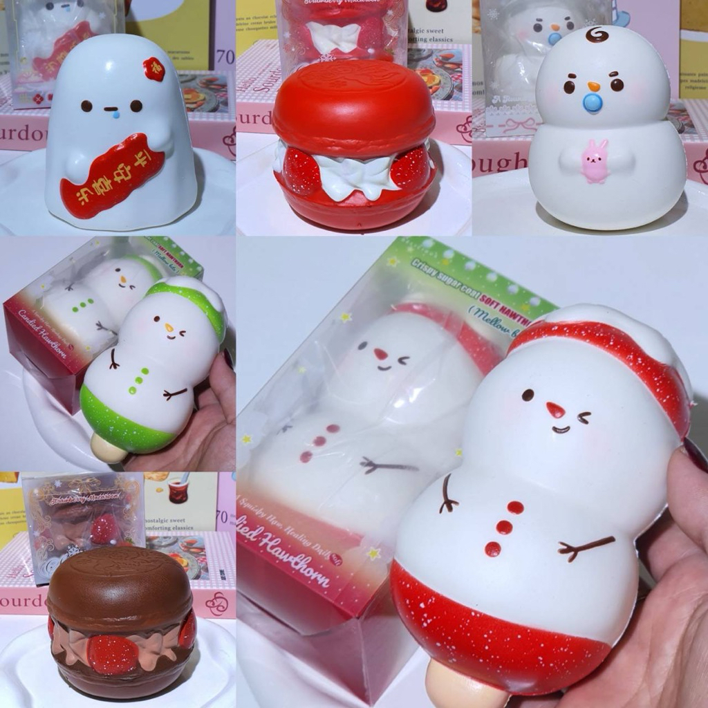 [พร้อมส่ง] สกุชชี่ ‘Lisa’ ตะกร้า2 เนื้อเปียก/สโลว์/บีบเพลิน | Tara squishy