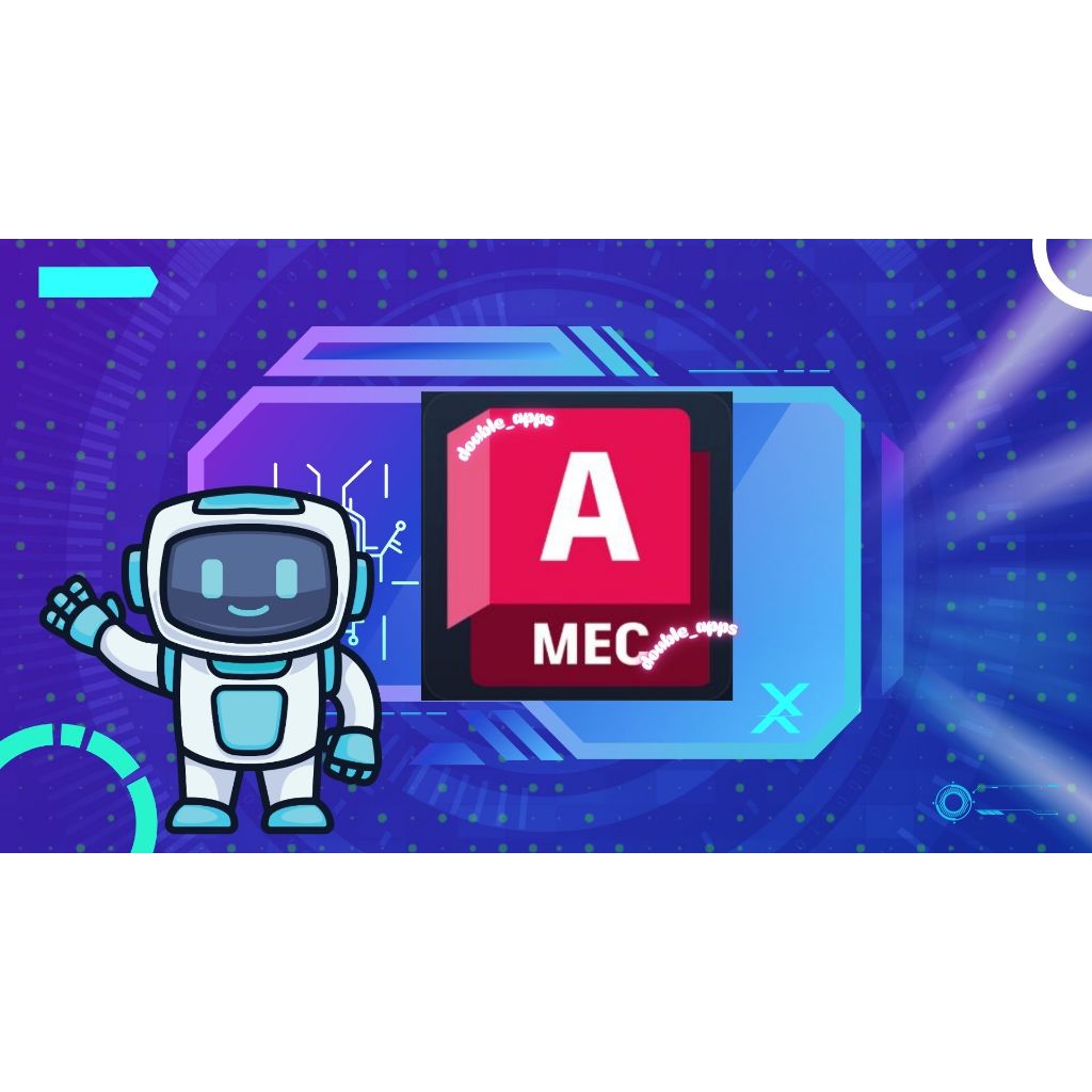AutoCAD Mechanical 2023 สำหรับการออกแบบเครื่องจักรกล สำหรับเครื่องคอมพิวเตอร์ windows