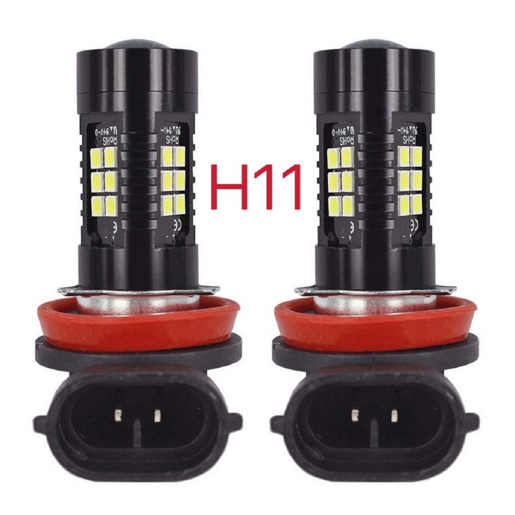 ไฟตัดหมอก ไฟเลี้ยว ไฟเบรค ไฟถอย ไฟท้าย รถยนต์ มีหลายขั้วให้เลือก จี้ 3030 21led 1คู่