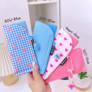 Polka Dot | Glasses case เคสใส่แว่น ซองใส่แว่น ซองใส่แว่น ผ้านิ่มบุฟองน้ำ ถนอมแว่นตา