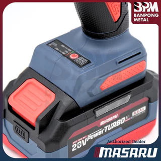MASARU ชุด บล็อก กระแทก ไร้สาย สว่าน บล็อค แบต 1/2" 20V 500 N.m รุ่น SCDW-130