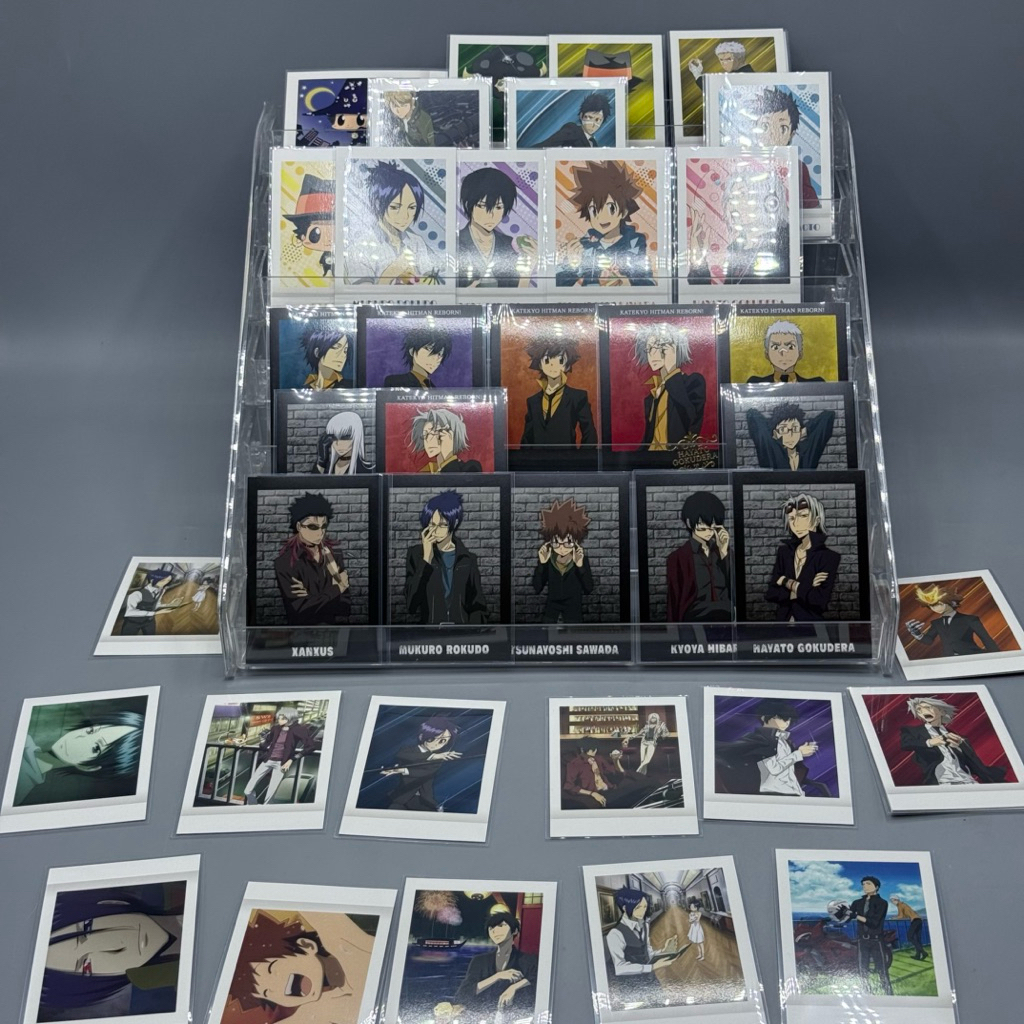(พร้อมส่ง/แท้ ✅️) ของสะสม อนิเมะ การ์ด รีบอร์น ฮิบาริ reborn card hibari tsuna gokudera mukuro xanxu