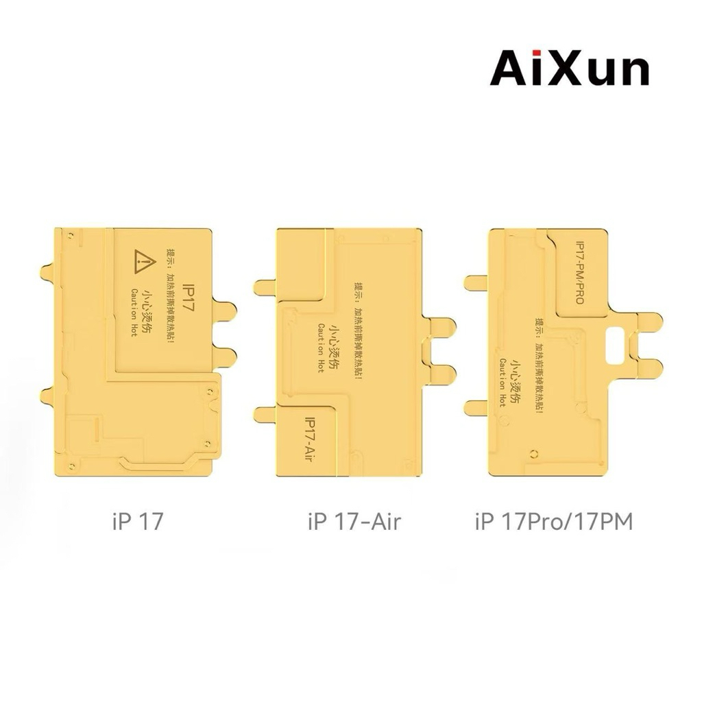 Aixun แผ่นทองเหลือง iHeater Pro สำหรับ 17-17Air-17promax -16pro-16promax-16-16plus