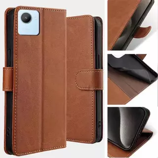 เคสแบบพับได้สำหรับ Oppo Realme 9i 9Pro 9ProPlus C35 C30 C30S C33 เคสกระเป๋าหนัง ใส่บัตร แม่เหล็กล็อค แถมสาย