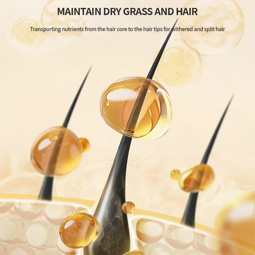 Caviar Hair Treatment Mask 500ml บำรุงล้ำลึก ซ่อมแซมผมเสีย ชี้ฟู ผมนุ่มสลวย ยืดตรง ออร์แกนิก รีแพร์ ครีมนวดผม ราคา ถูกที่สุด ดีลบีเคเค แกลเลอรีภาพที่ 4