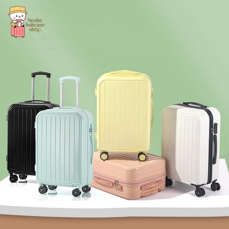 🛫 กระเป๋าล้อลาก 20/24นิ้ว หมุนได้ 360 วัสดุ ABS+Pc แข็งแรง ทนทาน น้ำหนักเบา