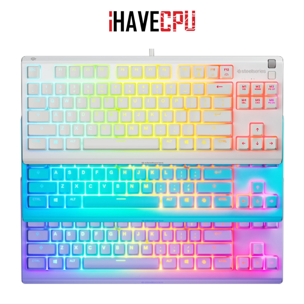 คีย์บอร์ด (keyboard) iHAVECPU STEELSERIES APEX 3 TKL RGB (EN)