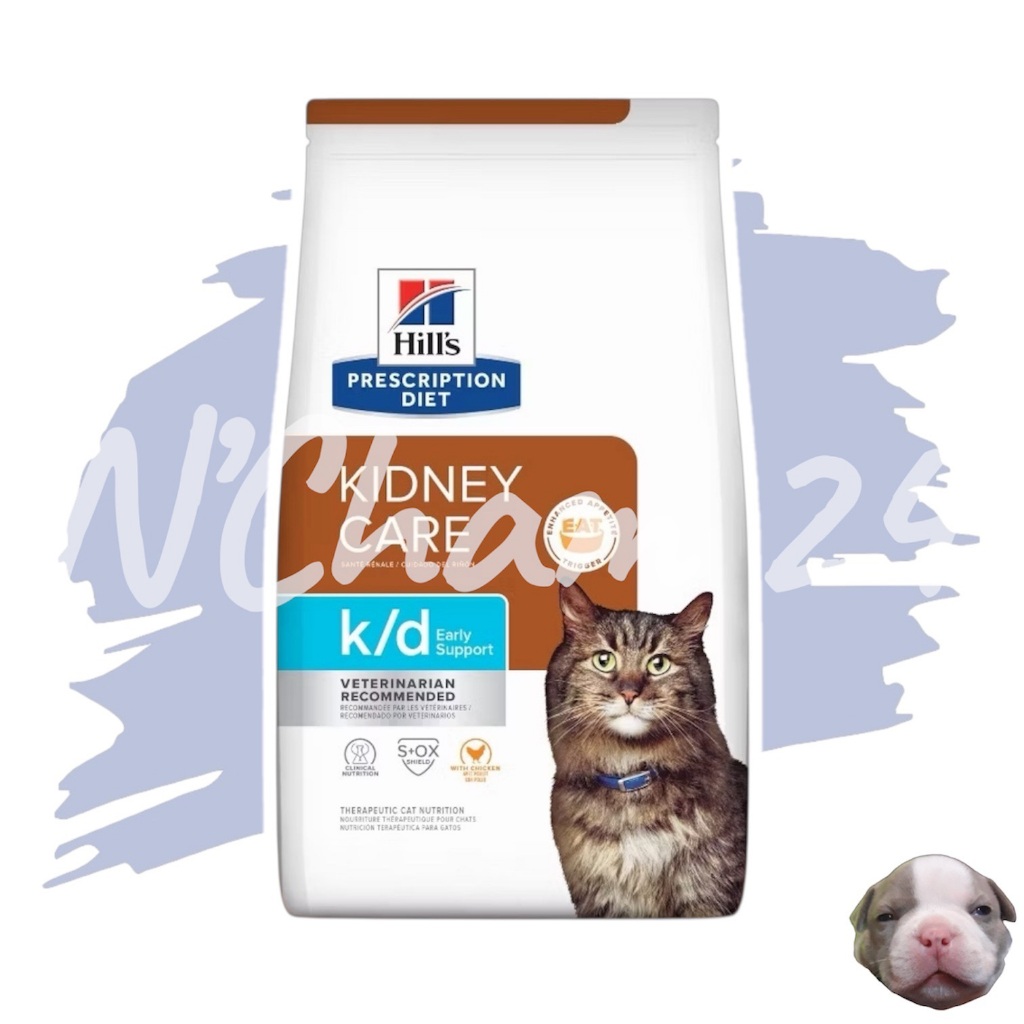 Hill's K/d Early Support 1.8 กก. แมวโรคไต ระยะเริ่มต้น หรือแมวเสี่ยงภาวะโรคไต
