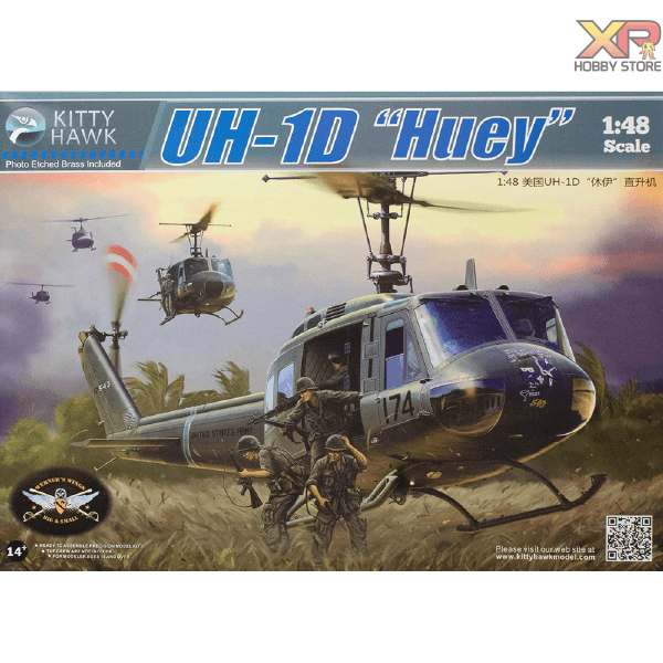 [Kitty Hawk] 1/48 : UH-1D Huey (KH 80154)