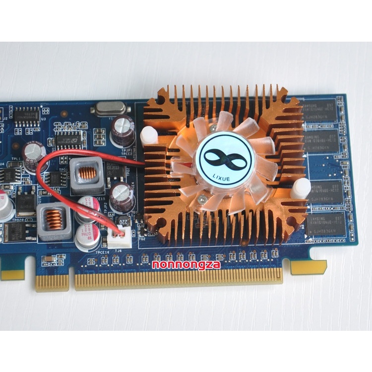 Fans  Heatsinks พัดลมการ์ดกราฟิก พัดลมระบายความร้อน  คูลเลอร์คอมพิวเตอร์ หม้อน้ำชิป 12V  ระยะห่างรู 55 มม. 5.5ซม.
