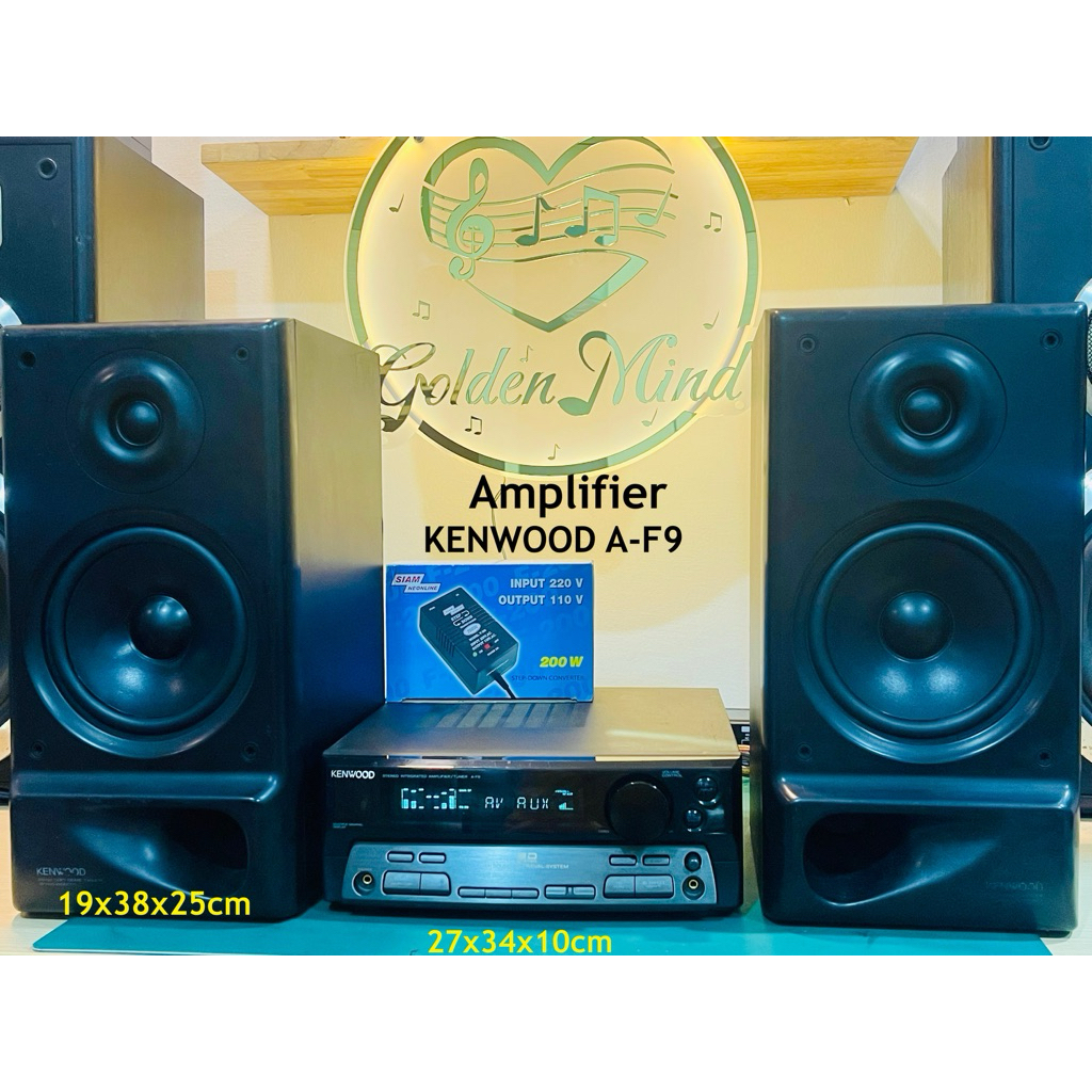 A-01-291124 KENWOOD A-F9 เครื่องขยายเสียงมือสองจากประเทศญี่ปุ่น