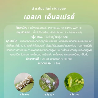เอสเค เอ็นสเปรย์99 (ปิโตรเลียมออยล์ 83.9% W/V EC) 1 ลิตร