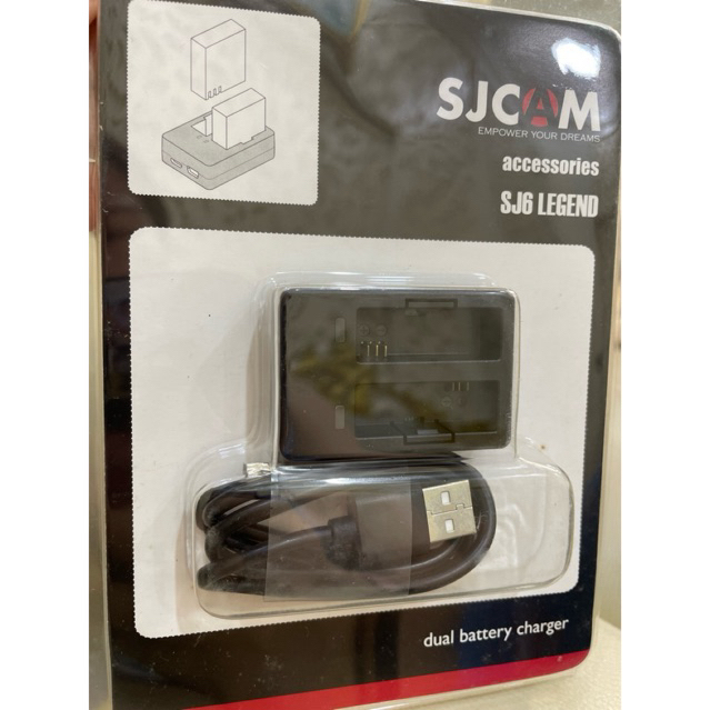 แท่นชาร์จSJ6 dual battery charger