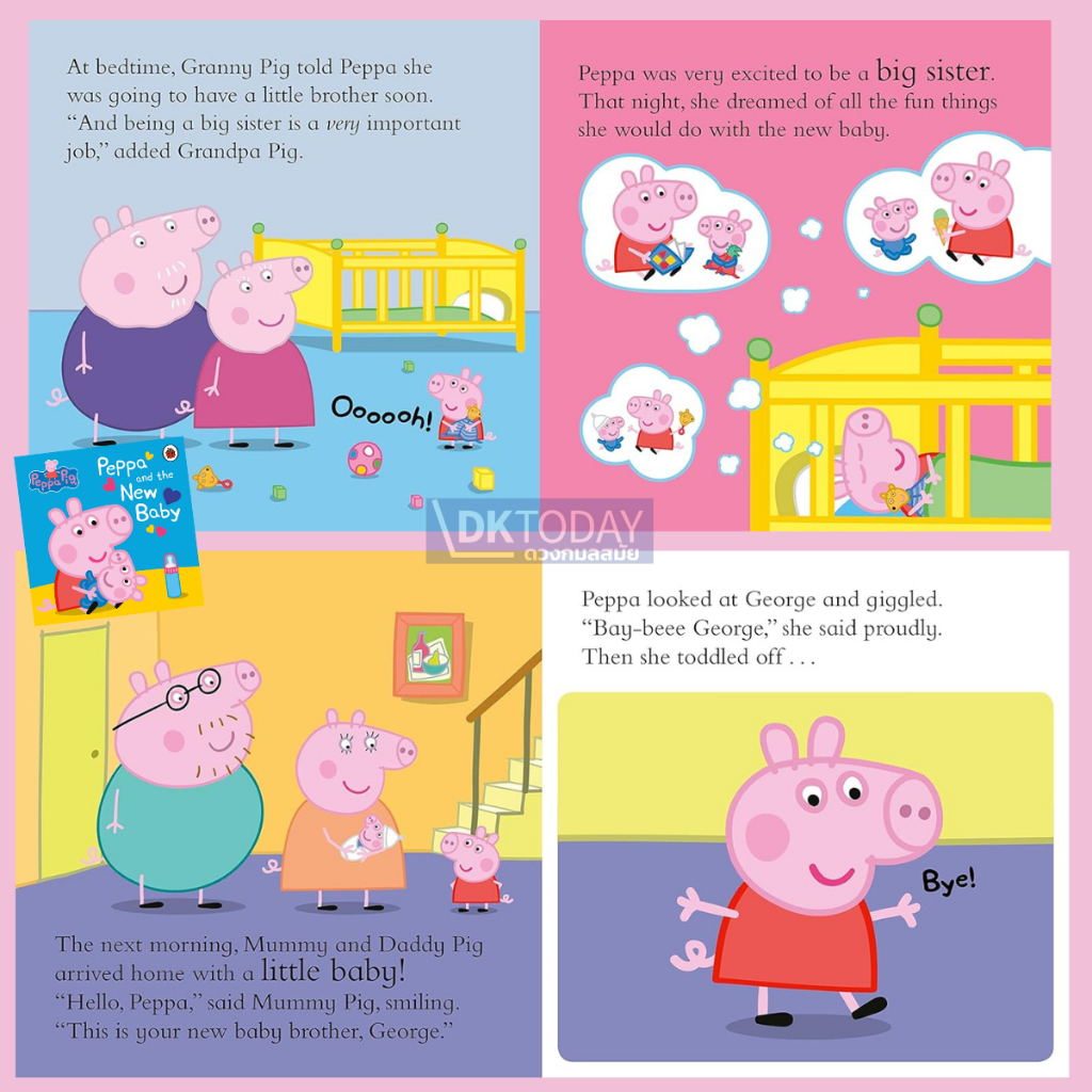 DKTODAY หนังสือ PEPPA PIG BOARD BOOK SERIES (AGE 3+) ราคา ถูกที่สุด ดีลบีเคเค แกลเลอรีภาพที่ 2