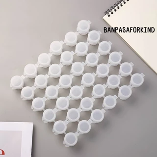 ตลับสีเปล่า ตลับใส่สี แพ็ค100ชิ้น 6-8 ช่อง ขนาด2-5ml หลุมสีเปล่าใส่สีได้600ช่อง ชุดศิลปะสำหลับเด็ก