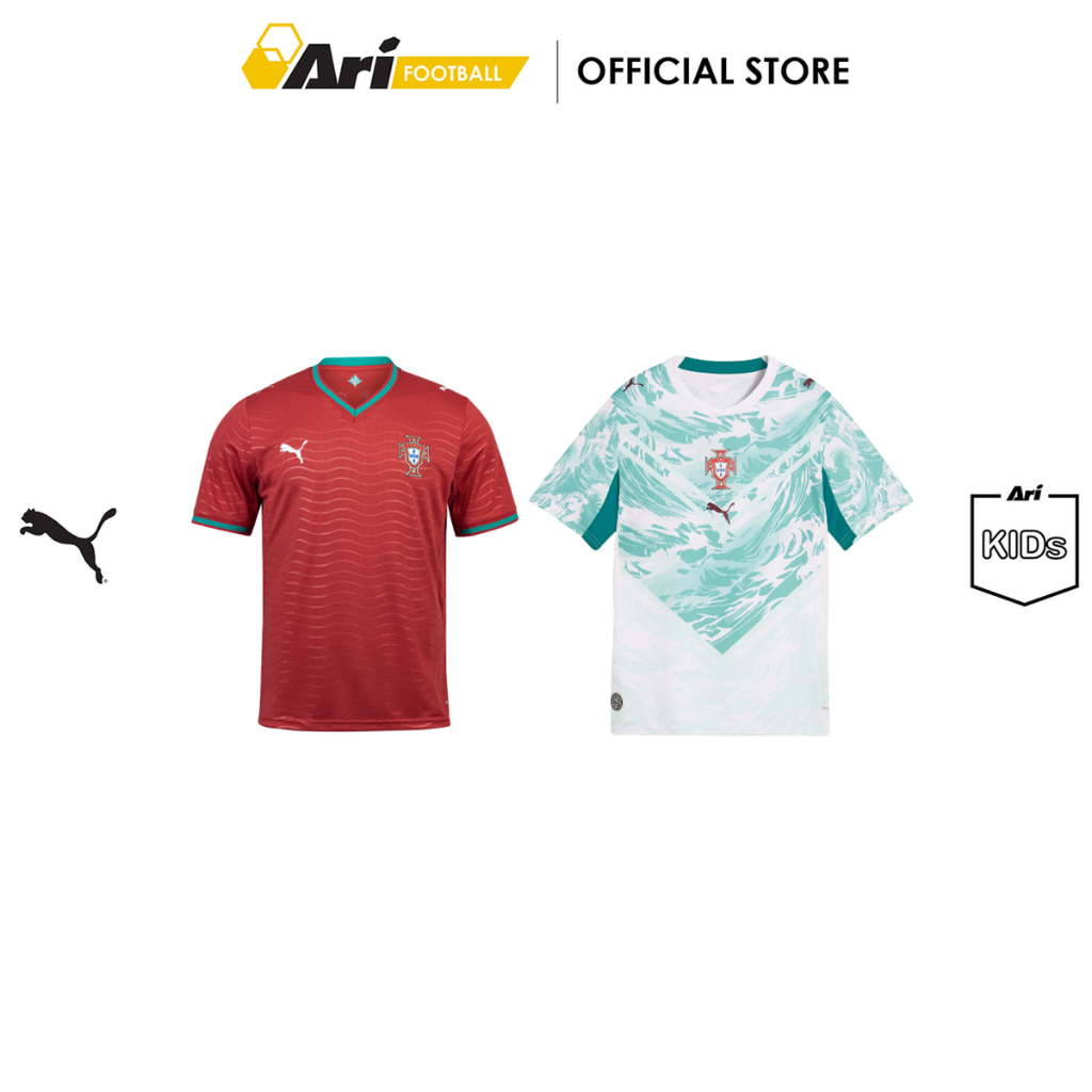 PUMA PORTUGAL 2026 KIDS JERSEY - เสื้อฟุตบอล เด็ก พูม่า PORTUGAL