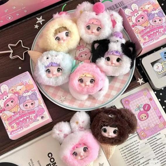 Nommi V.9 รุ่น Sweetness พวงกุญแจ นอมมิ หมุนตาได้