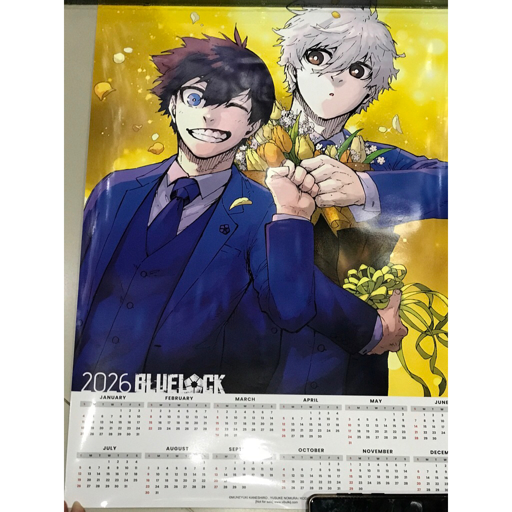 วิบูลย์กิจ โปสเตอร์อนิเมะ vibulkij ของสะสมการ์ตูน ขังดวลแข้ง Bule Lock โคนัน conan dectectiveconan ไม่มีถุงพลาสติก