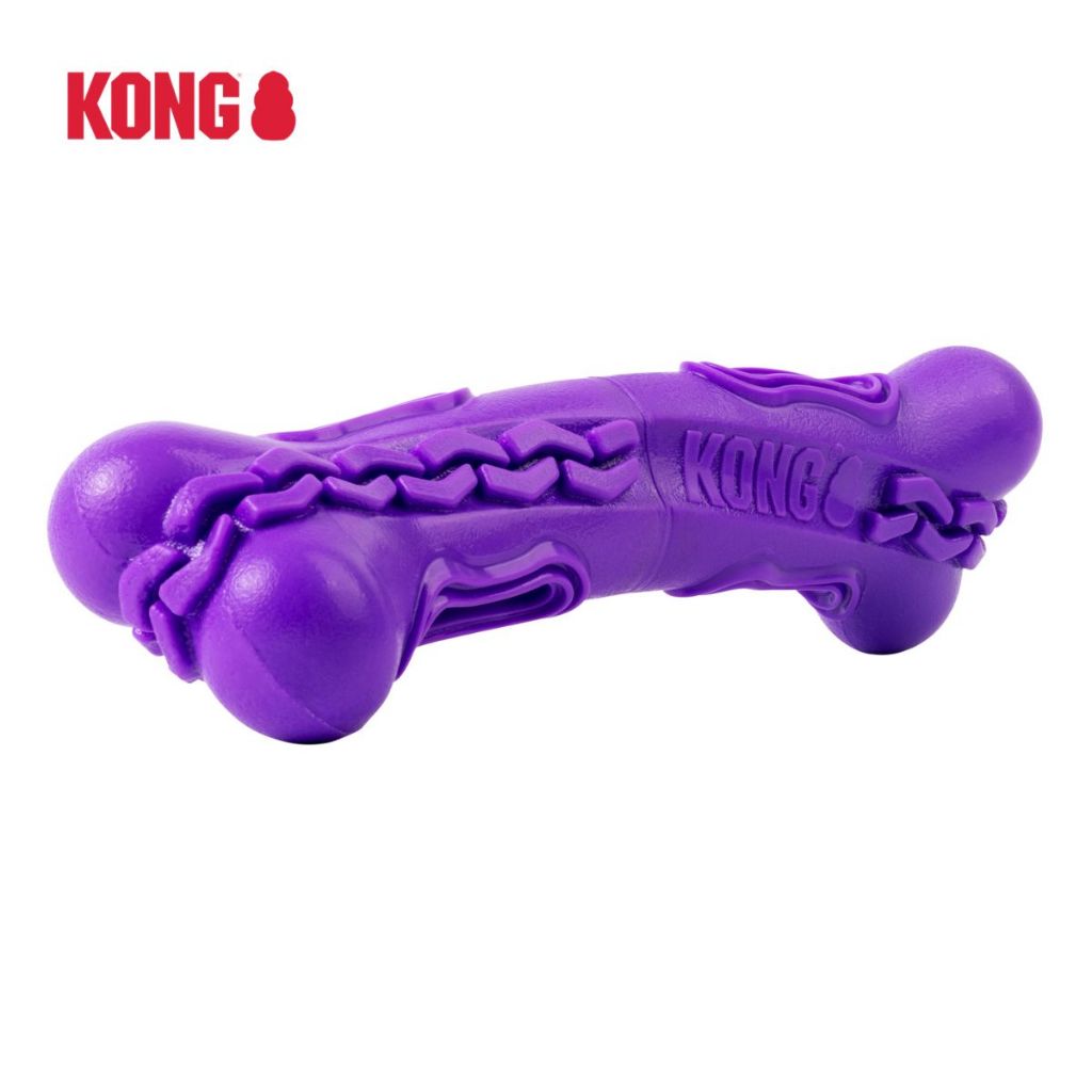 KONG كرة Squeezz Flex بصافرة M — صورة 6