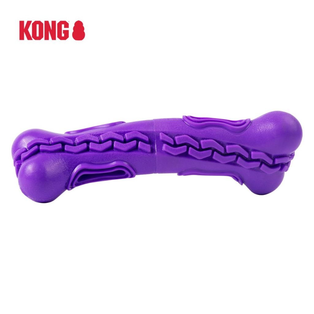 KONG كرة Squeezz Flex بصافرة M — صورة 7