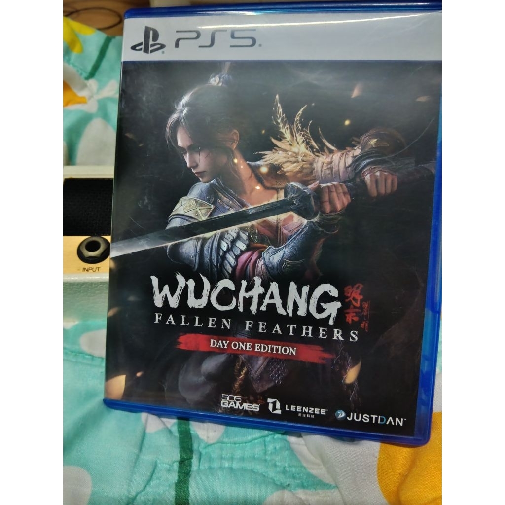 wuchang fallen feather ps5 มือสอง แผ่นไม่มีรอย
