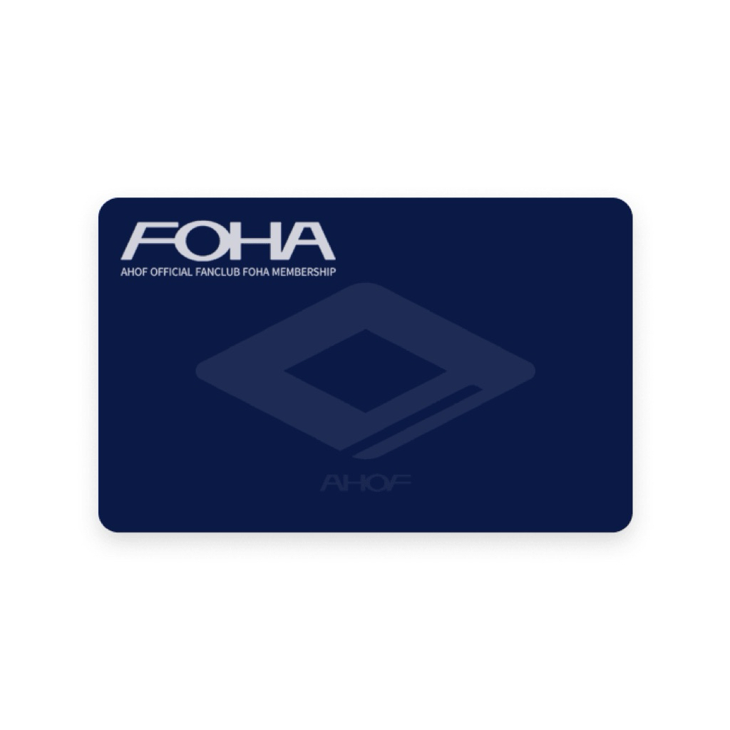 AHOF : FOHA MEMBERSHIP WEVERSE