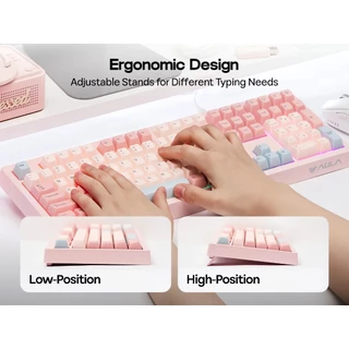 คีย์บอร์ด - AULA S102 - Wired Membrane Keyboard คีย์ไทย รับประกัน 2 ปี