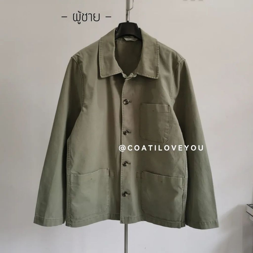 ZARA​ WASHED EFFECT​ MEN'S​ JACKET​