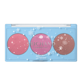 Srichand Snowy Dreams Cheek Palette 9g ศรีจันทร์ สโนวี ดรีม ชีค พาเลต (9 ก.)
