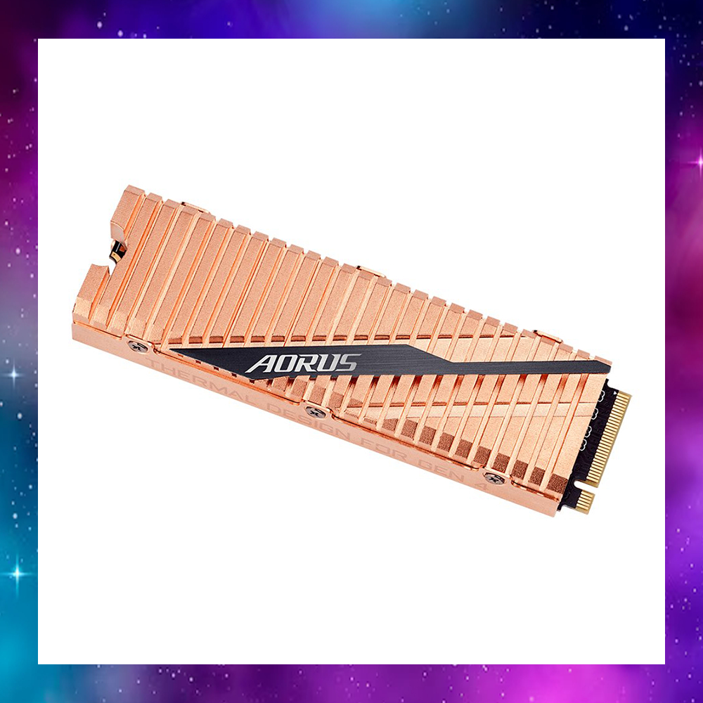 (มือ1) 500 GB SSD (เอสเอสดี) GIGABYTE AORUS NVMe GEN4 SSD PCIe/NVMe M.2 2280 (GP-ASM2NE6500GTTD)