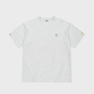 WACKY WILLY เสื้อยืดรุ่น Kiky Wappen Short Sleeve T-Shirt Grey (80162OKKSSU_S6GRXX)