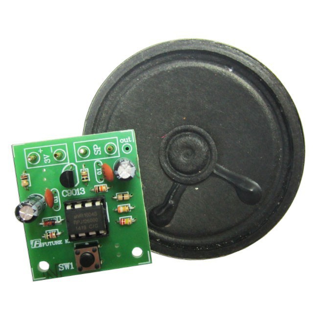 FA203: เสียงสุนัขหอน IC ดิจิตอล พร้อมลำโพง (ชุดลงปริ้นท์) FutureKit